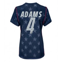 Förenta stater Tyler Adams #4 Bortatröja Kvinnor VM 2026 Korta ärmar